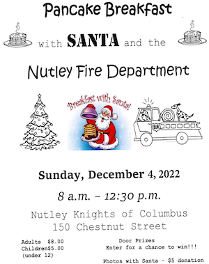 Pancake Breakfast with Santa and NFD - 12/4